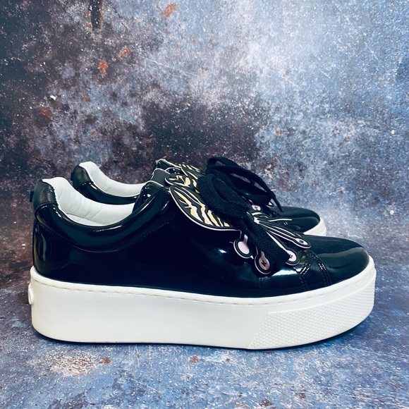 kenzo leather sneakers